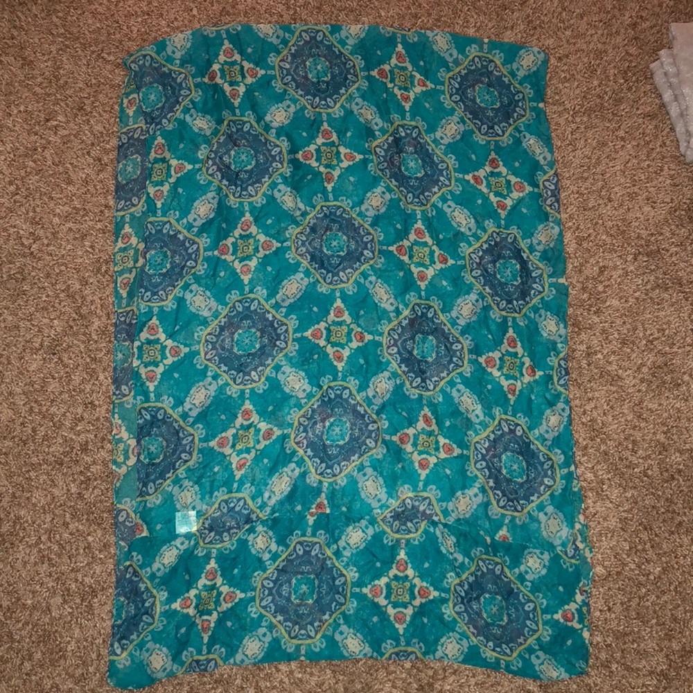 Blue Scarf - Picture 2 of 2